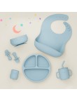 Food-grade non-toxic baby tableware set