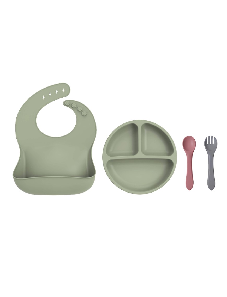 Safe and non-toxic baby tableware set