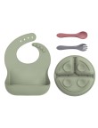 Safe and non-toxic baby tableware set