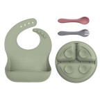 Safe and non-toxic baby tableware set