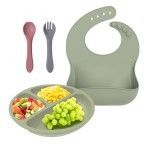 Safe and non-toxic baby tableware set