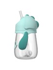 Cartoon flip-top anti-choking baby water bottle