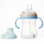 Double handle duckbill baby water bottle