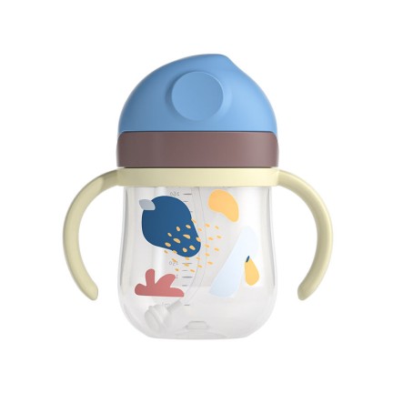 Creative simple cartoon baby water bottle