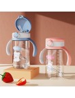 Stylish wide-mouth spill-proof baby water bottle
