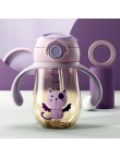 Fashionable anti-choking baby straw water bottle