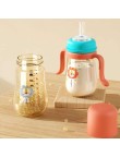 Anti-fall large capacity baby straw water bottle