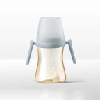 Simple 300ml baby straw water bottle