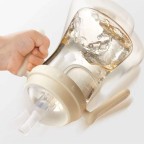 Simple 300ml baby straw water bottle