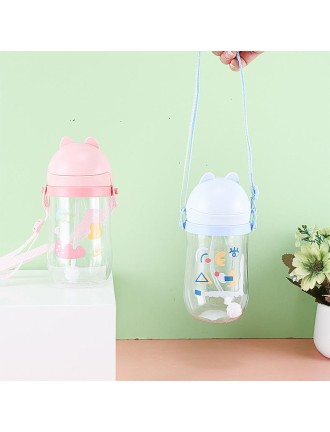 Durable anti-choke plastic baby water bottle