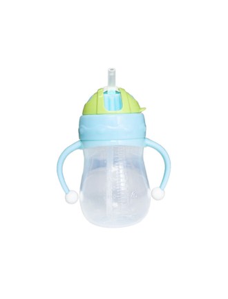 Safe and durable baby straw water bottle