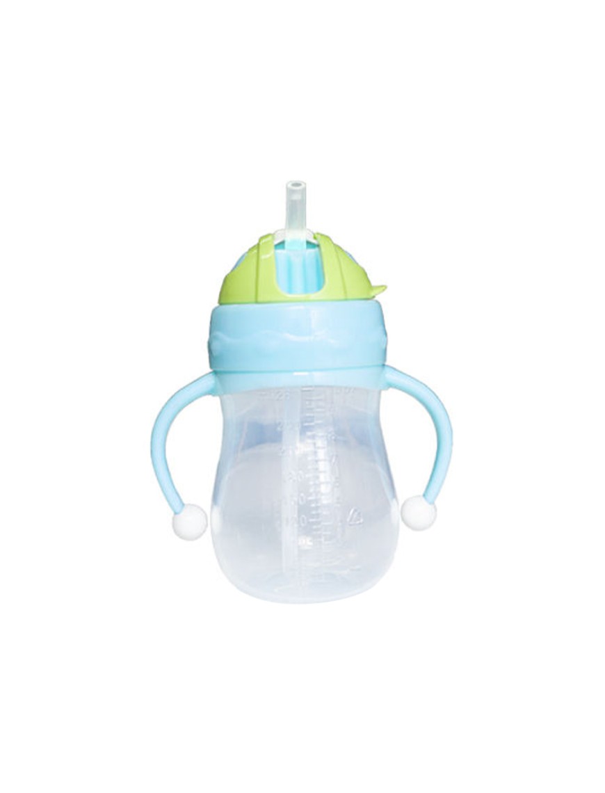 Safe and durable baby straw water bottle