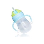 Safe and durable baby straw water bottle