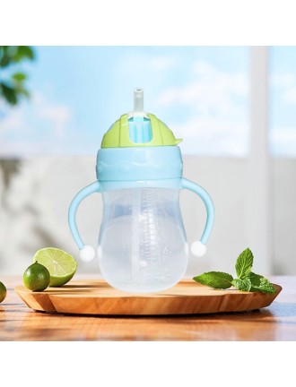 Safe and durable baby straw water bottle