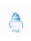 Modern anti-choking baby straw water bottle