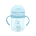 Durable and portable baby straw water bottle