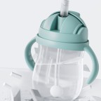 Durable anti-choking double handle baby water bottle