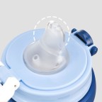 Cartoon durable baby straw water bottle