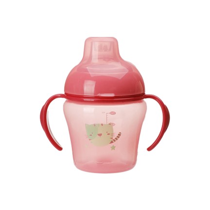 Safe duckbill durable baby water bottle
