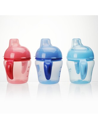 Safe duckbill durable baby water bottle