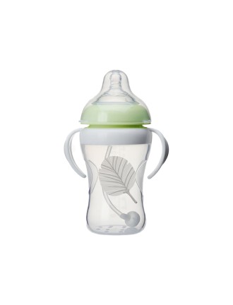 Wide neck visible bottle baby water bottle