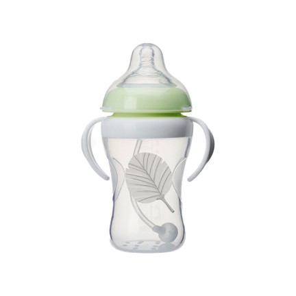 Wide neck visible bottle baby water bottle