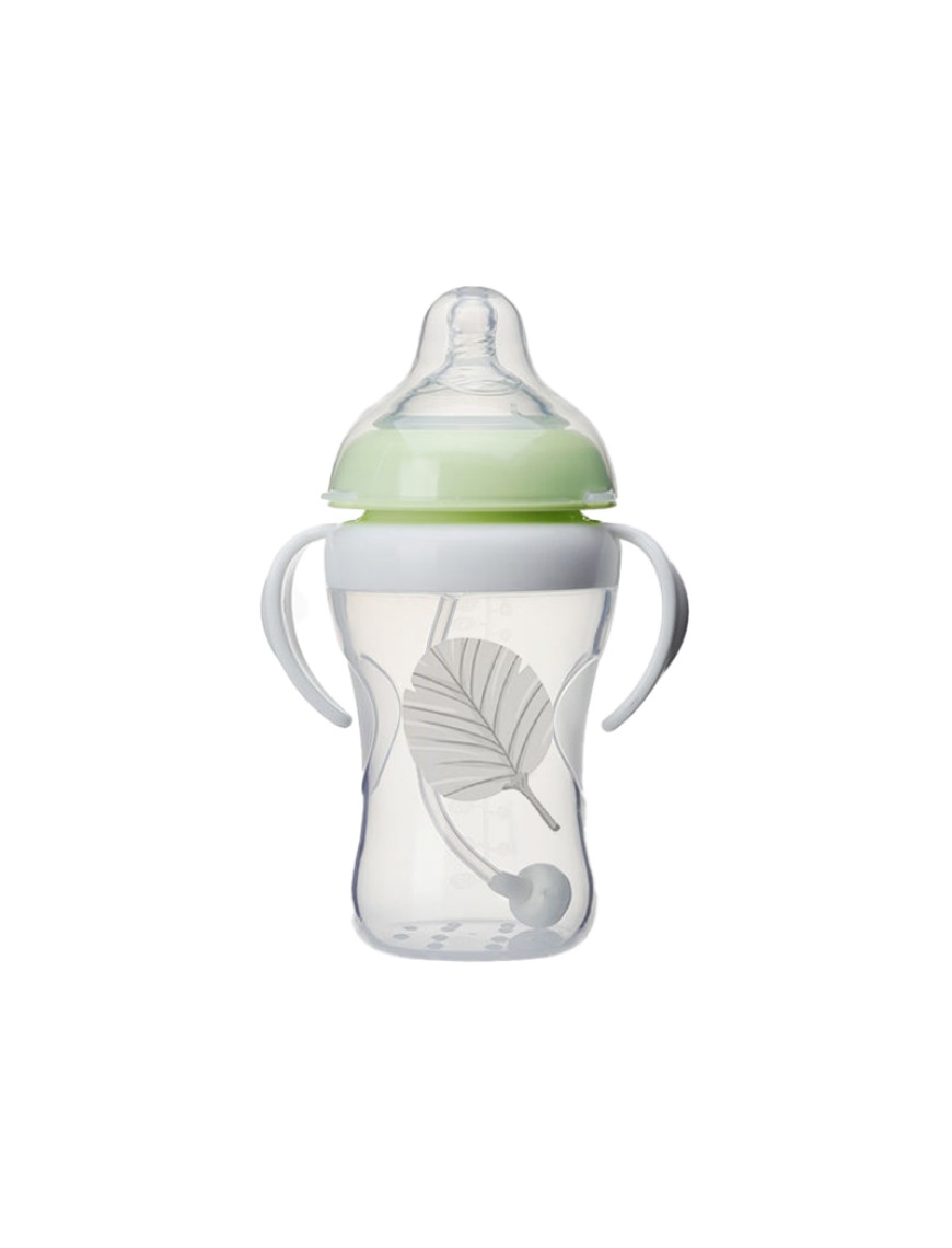 Wide neck visible bottle baby water bottle