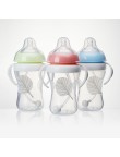 Wide neck visible bottle baby water bottle