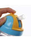 Double handle 240ml plastic baby water bottle