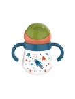 Cute color-blocked anti-choking baby water bottle