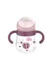 Cute color-blocked anti-choking baby water bottle
