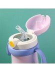 Colorblock stainless steel thermal baby water bottle