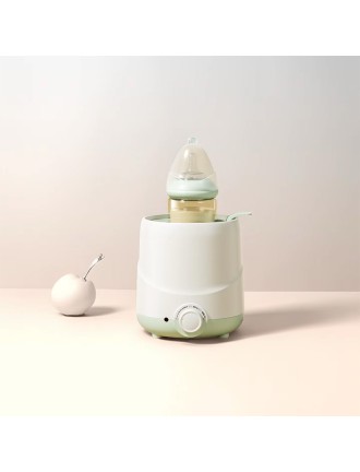 One-touch single bottle milk warmer