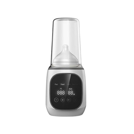 Fast heating single bottle milk warmer