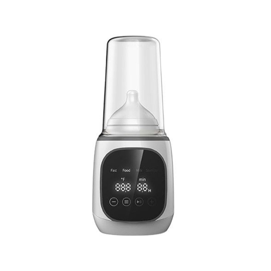 Fast heating single bottle milk warmer