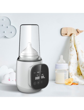 Fast heating single bottle milk warmer
