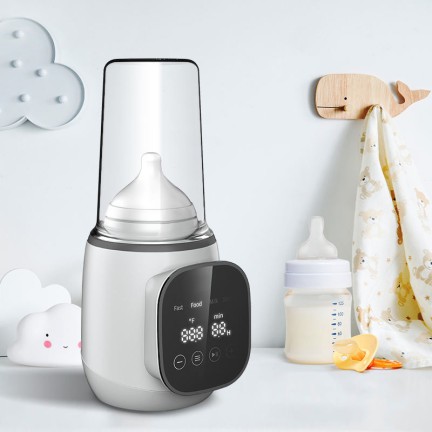 Fast heating single bottle milk warmer