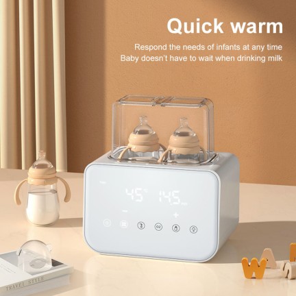 Intelligent fast heating bottle warmer