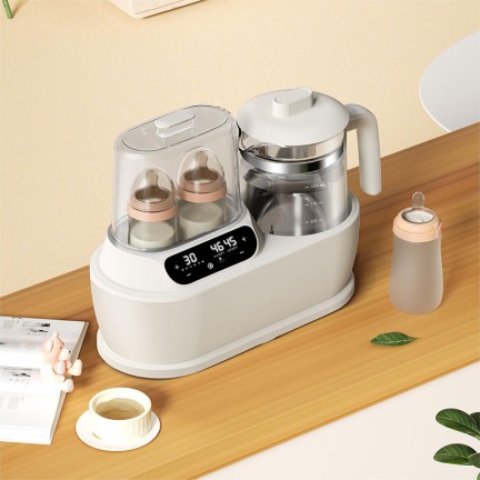 Advanced multifunctional double bottle milk warmer