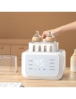 Multifunctional temperature-controlled double bottle milk warmer