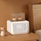 Multifunctional temperature-controlled double bottle milk warmer