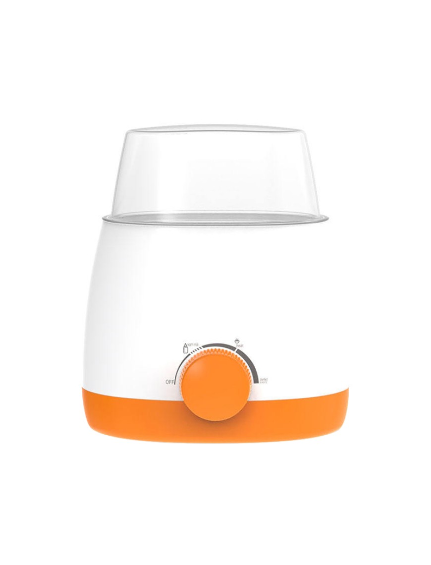 Precision temperature control double bottle milk warmer