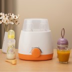 Precision temperature control double bottle milk warmer