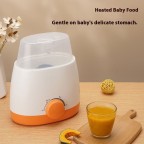 Precision temperature control double bottle milk warmer