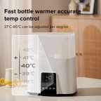 Simple smart double bottle milk warmer