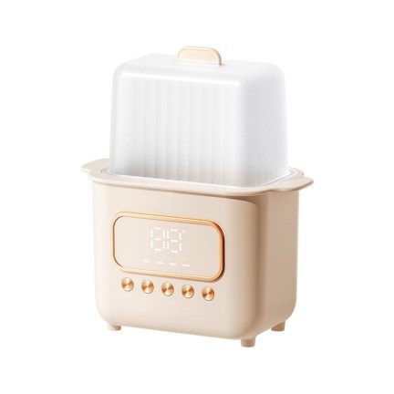 Multifunctional large-capacity double bottle milk warmer