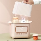 Multifunctional large-capacity double bottle milk warmer