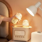 Multifunctional large-capacity double bottle milk warmer