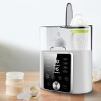 Temperature display double bottle milk warmer