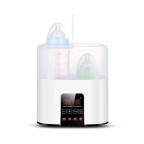 Double bottle multifunctional smart milk warmer